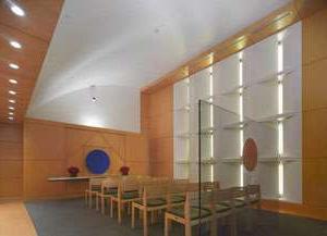 皇冠hga025大学洛杉矶分校罗纳德·里根医疗中心的冥想室/礼拜堂