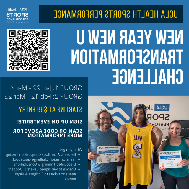 New Year New U Transformation Challenge with QR Code